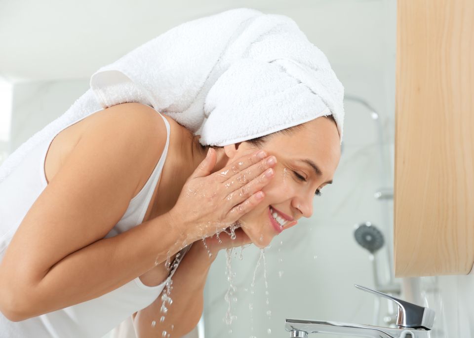 Lavarsi il viso: acqua calda o fredda?